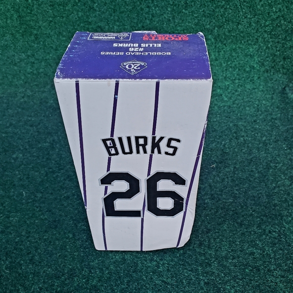 Ellis Burks 26 Colorado Rockies, Bobblehead, 2013, 20th Anniversary, - Picture 8 of 9